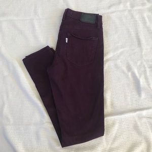 Size 27 Maroon Shaping Skinny Jeans 👖